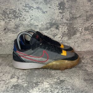 Nike Waffle Racer 2X Sneakers CK6647-002 Womens sz 6.5 - Black/grey